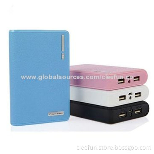 Women's Wallet Series Portable Charger for iPad , 10,400mAh Capacity, for Tablet PC/Mobile Phone
